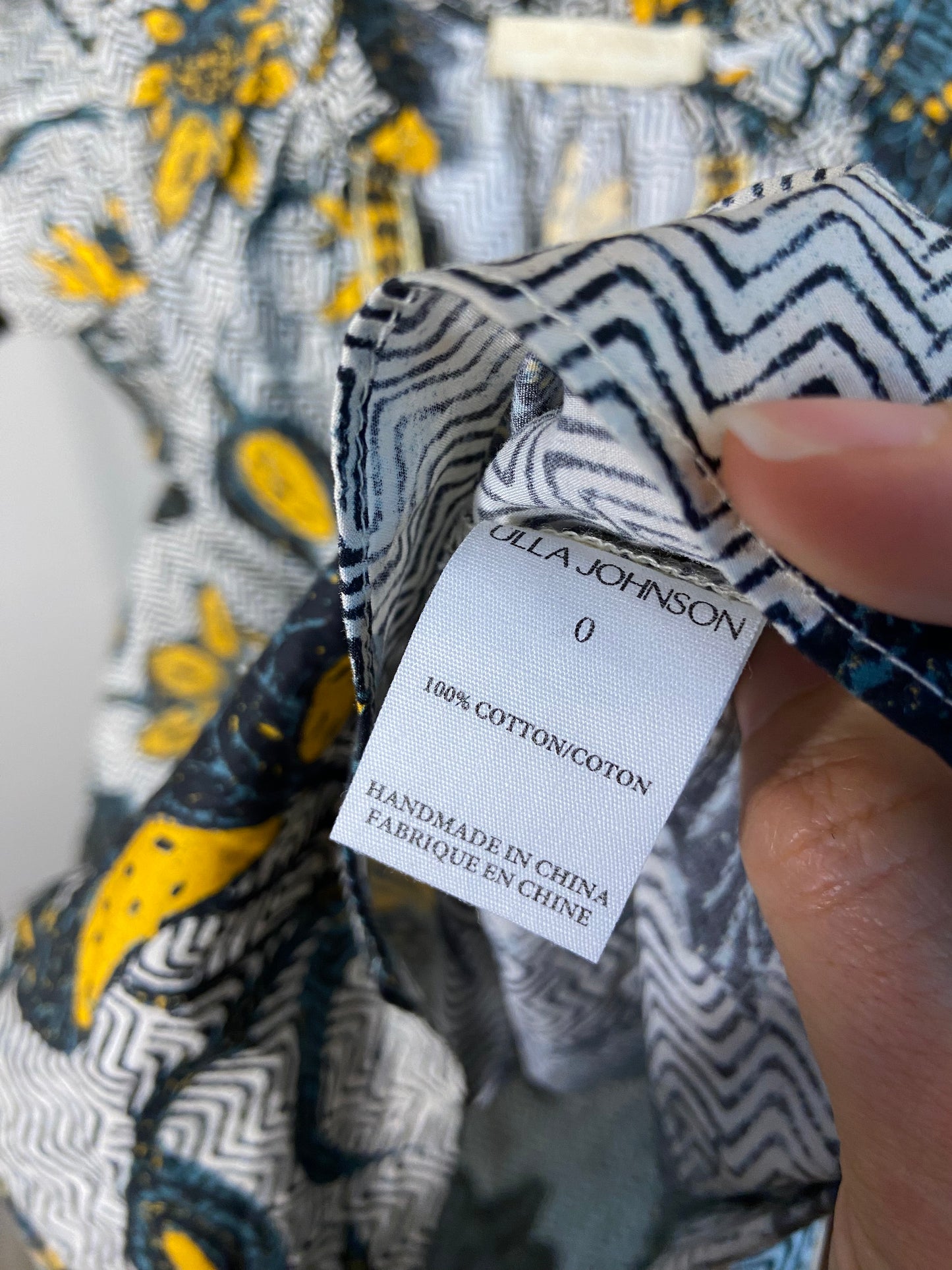 Ulla Johnson Elena Top in Portofino size 0
