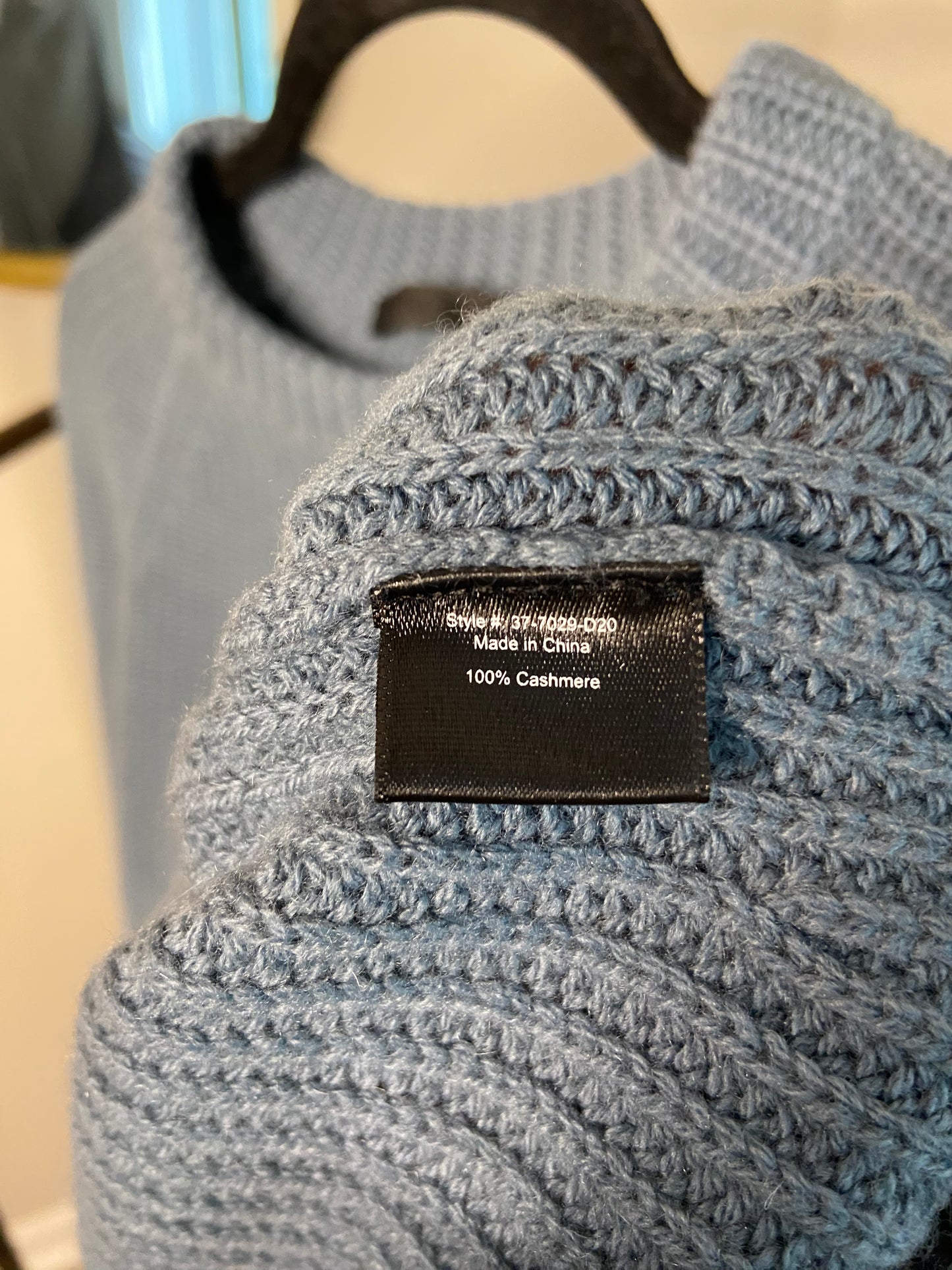 Jenni Kayne Cashmere Fisherman Sweater size S