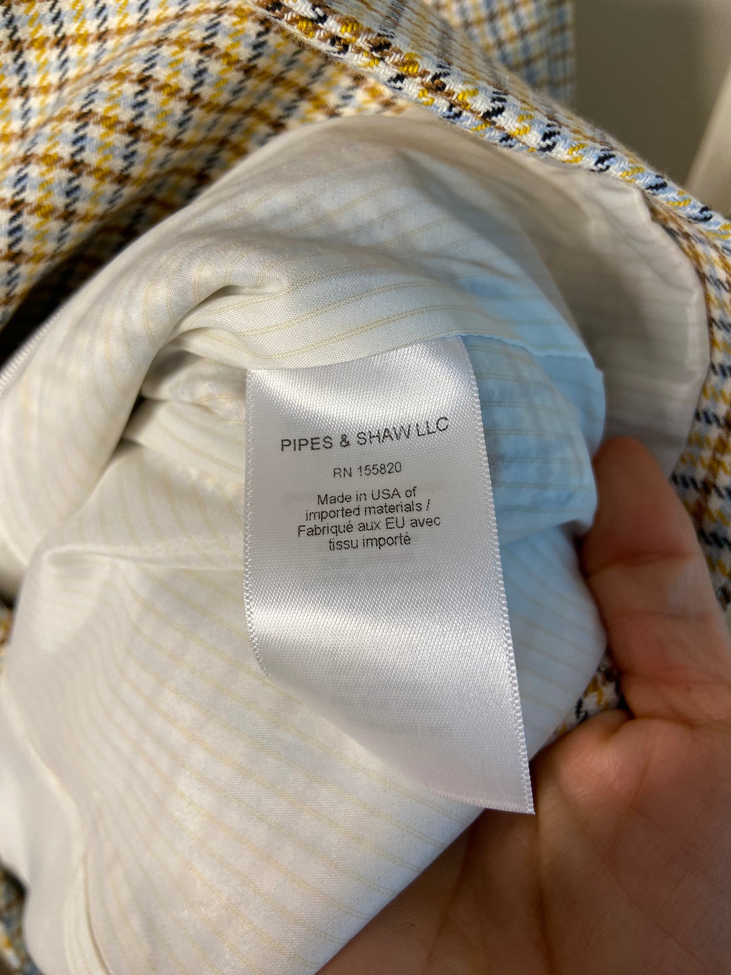 Veronica Beard Empire Plaid Houndstooth Dickey Jacket size 6