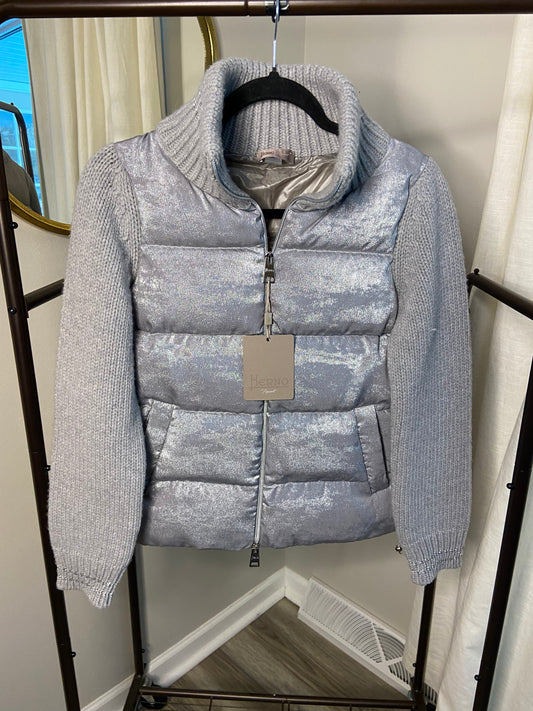 Herno Resort Nylon Ultralight Bomber Jacket size 38 - US 2