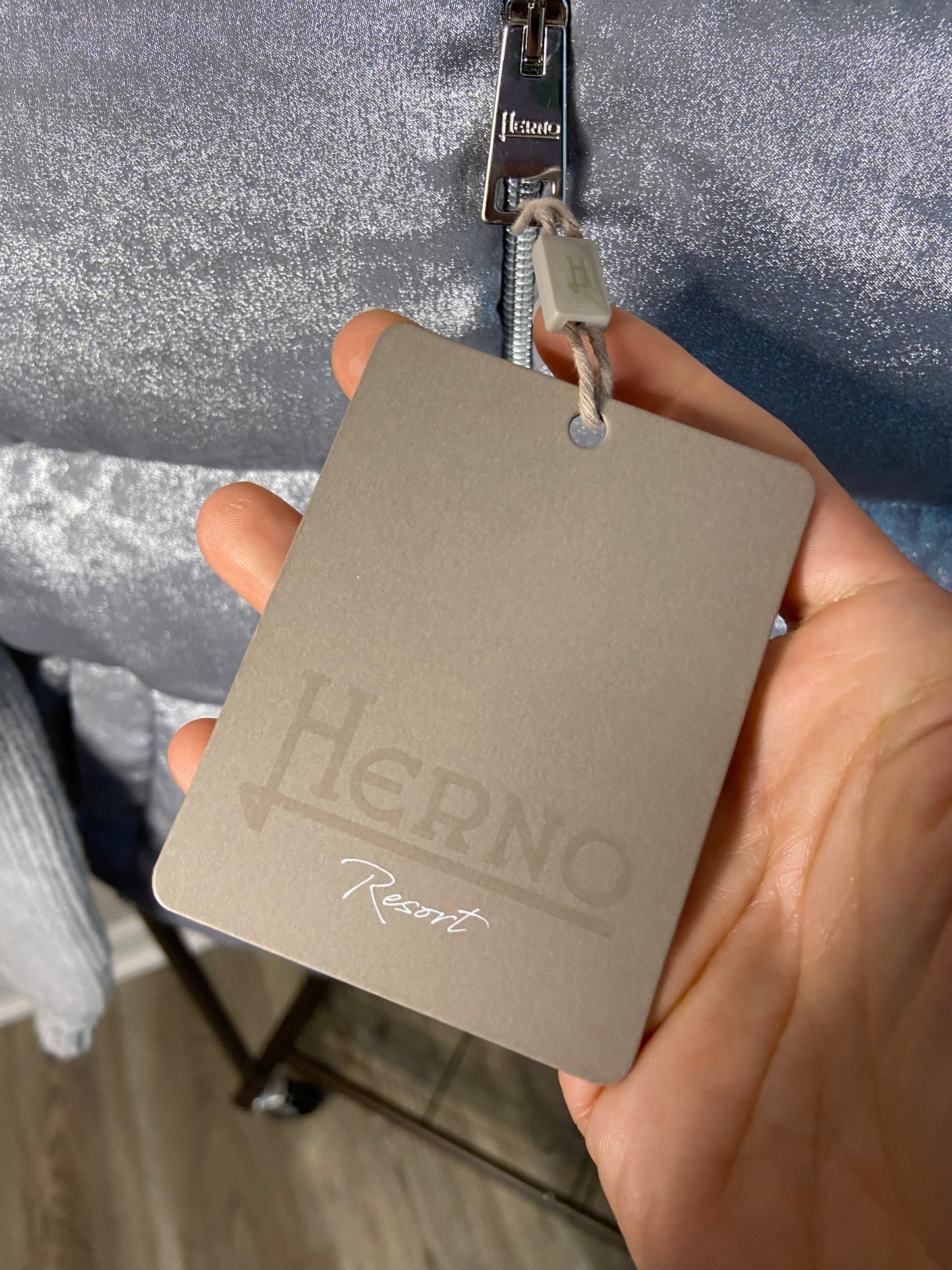Herno Resort Nylon Ultralight Bomber Jacket size 38 - US 2