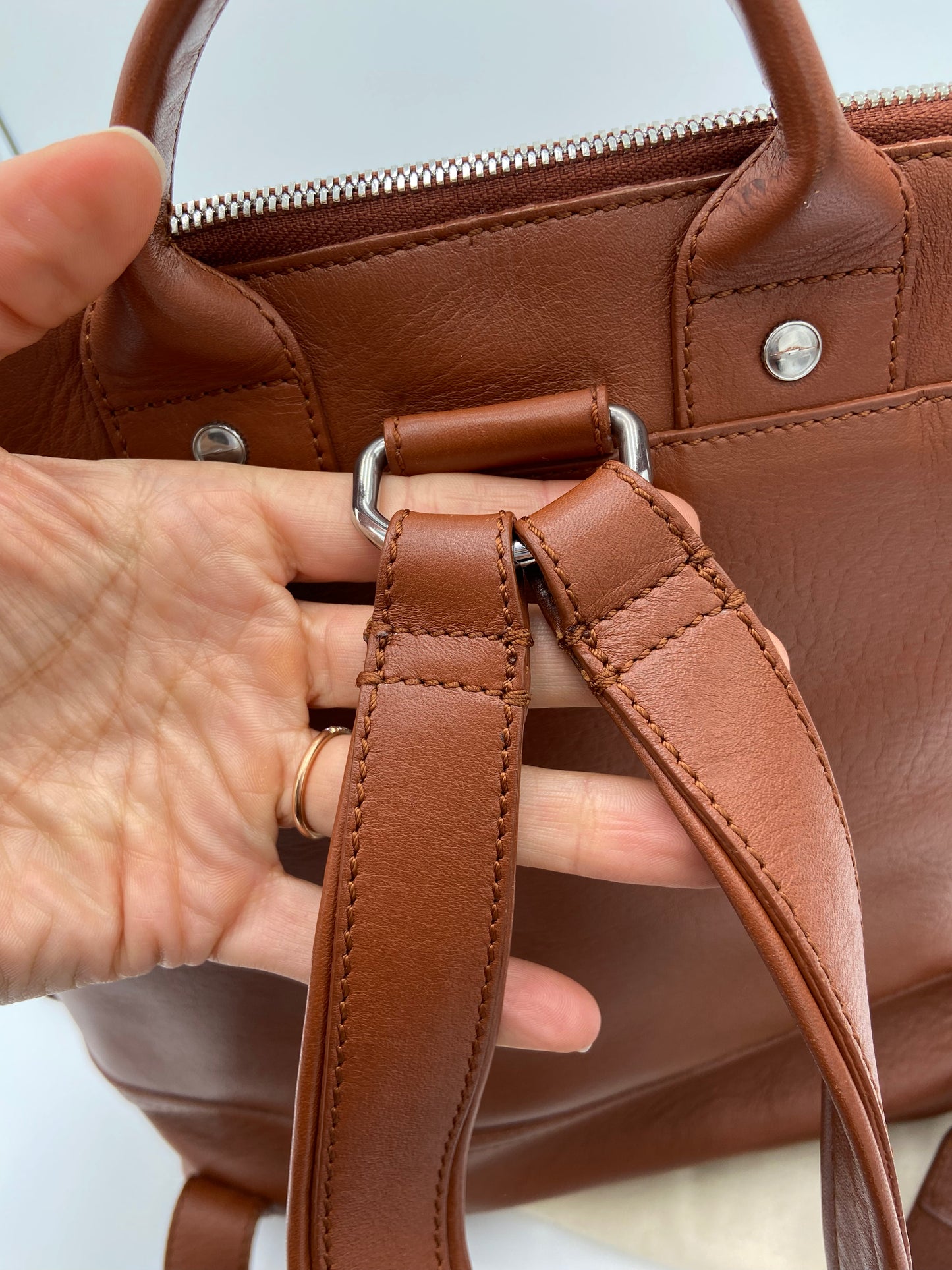 Shinola Mini Zip Backpack