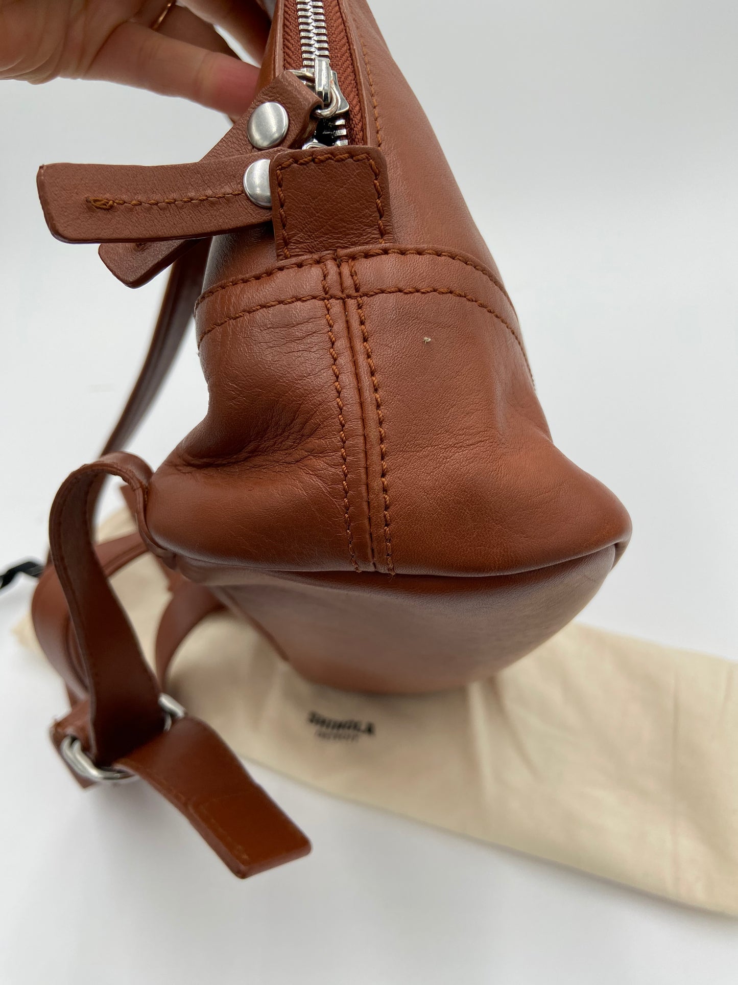 Shinola Mini Zip Backpack