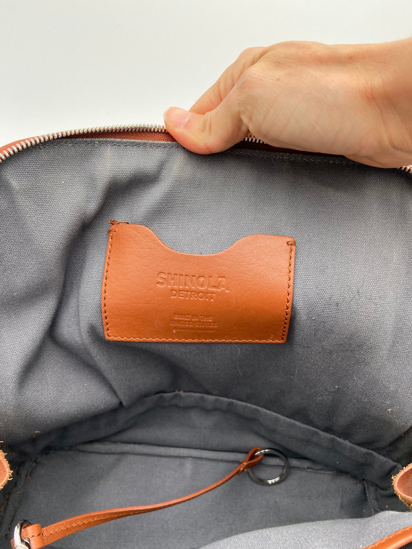 Shinola Mini Zip Backpack
