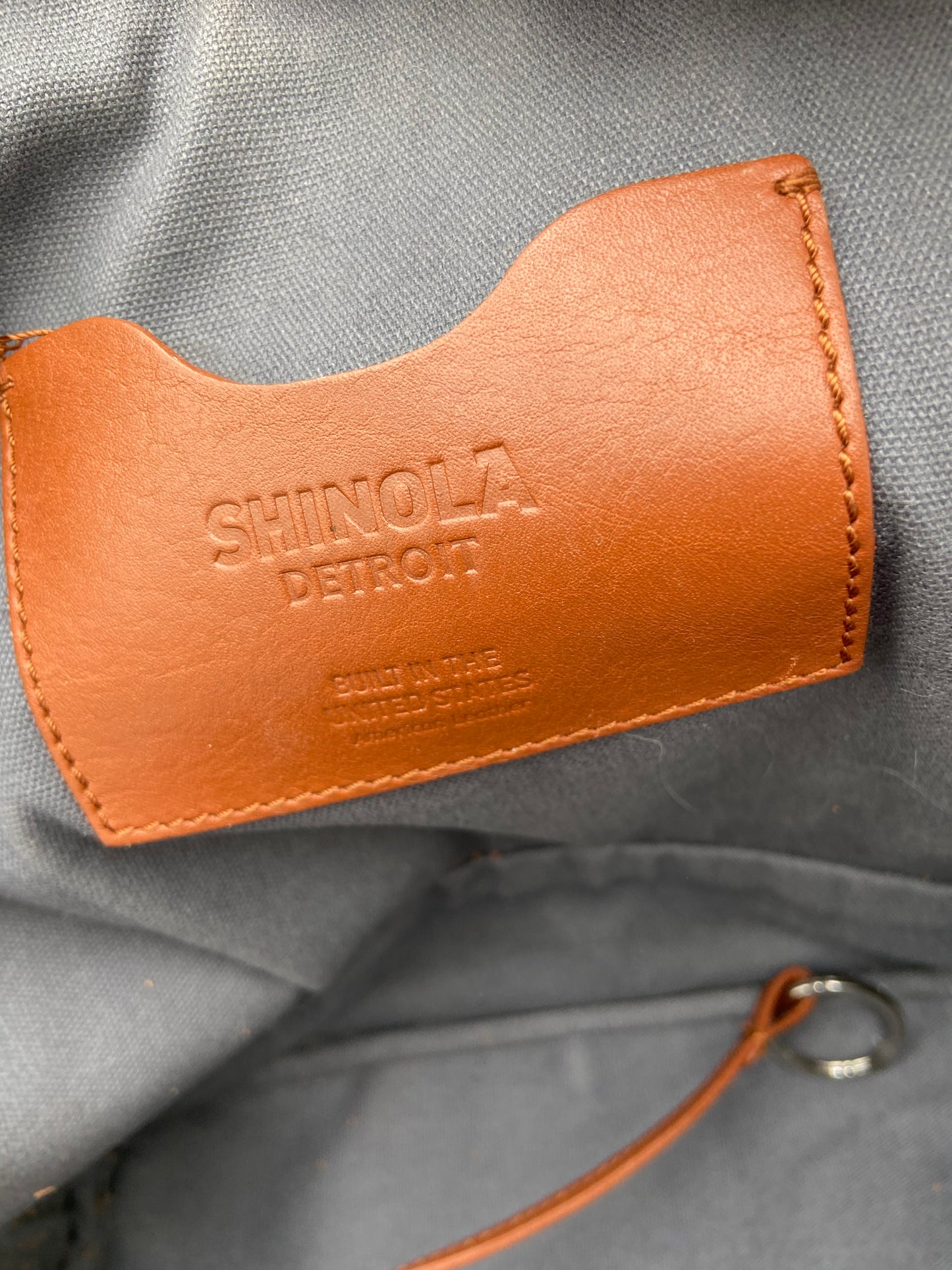 Shinola Mini Zip Backpack