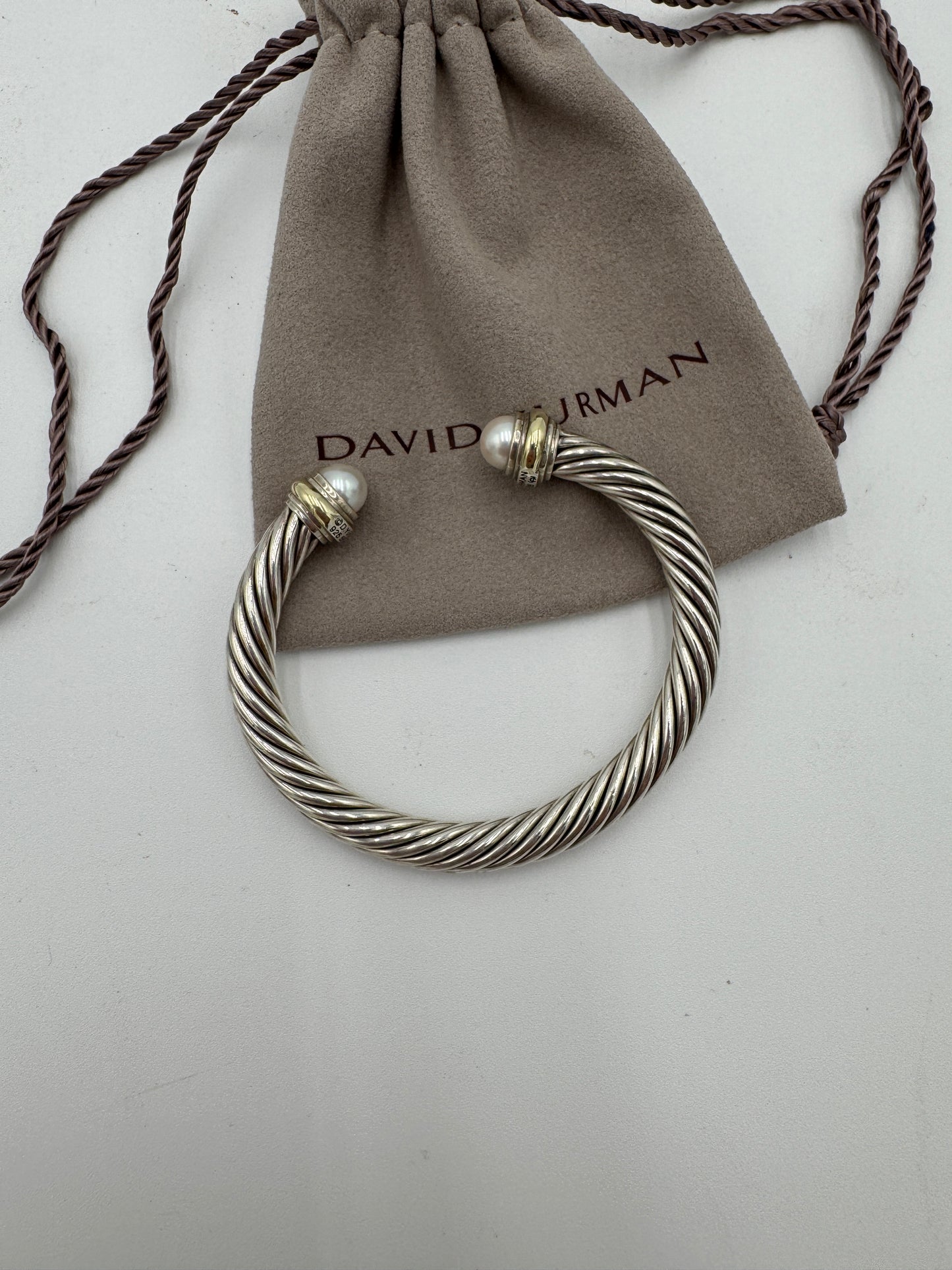 David Yurman 7mm Classic Cable Bracelet in Sterling Silver