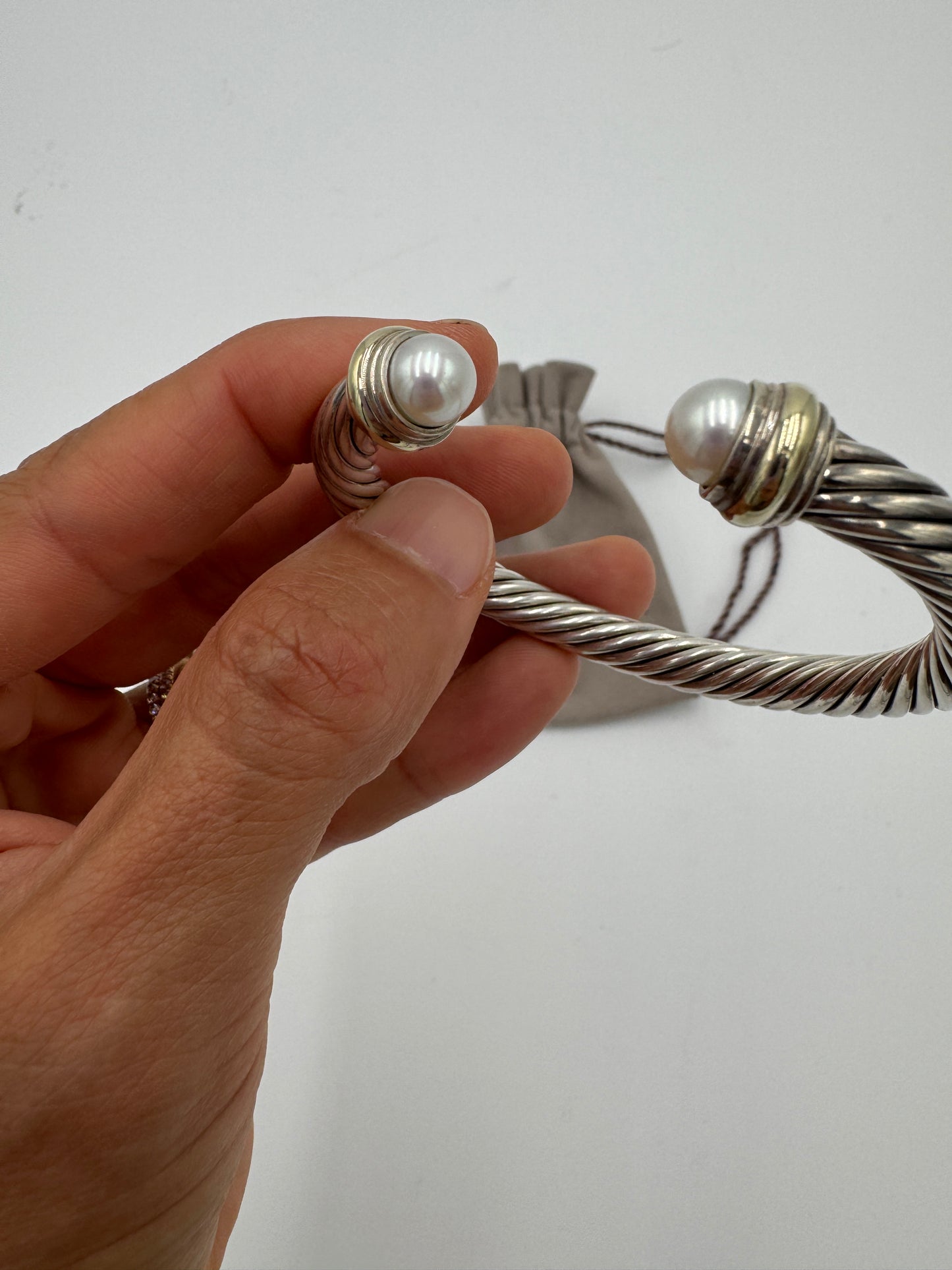 David Yurman 7mm Classic Cable Bracelet in Sterling Silver