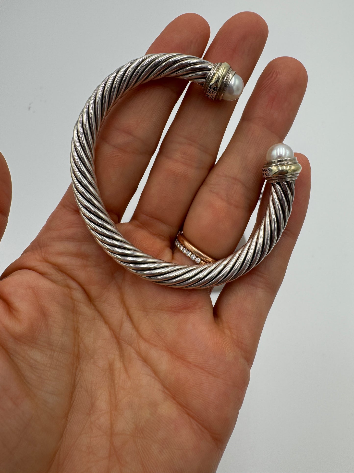 David Yurman 7mm Classic Cable Bracelet in Sterling Silver