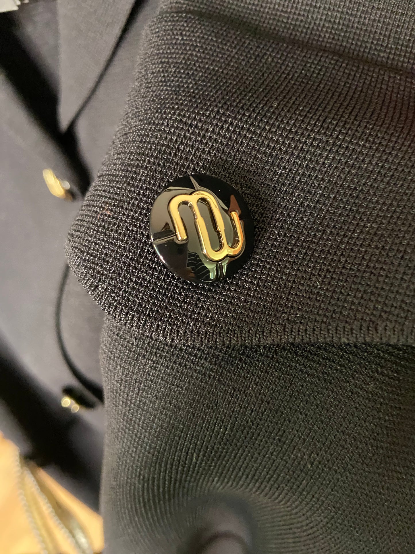 Maje Russ Belted Woven Mini Dress size 40 - Large