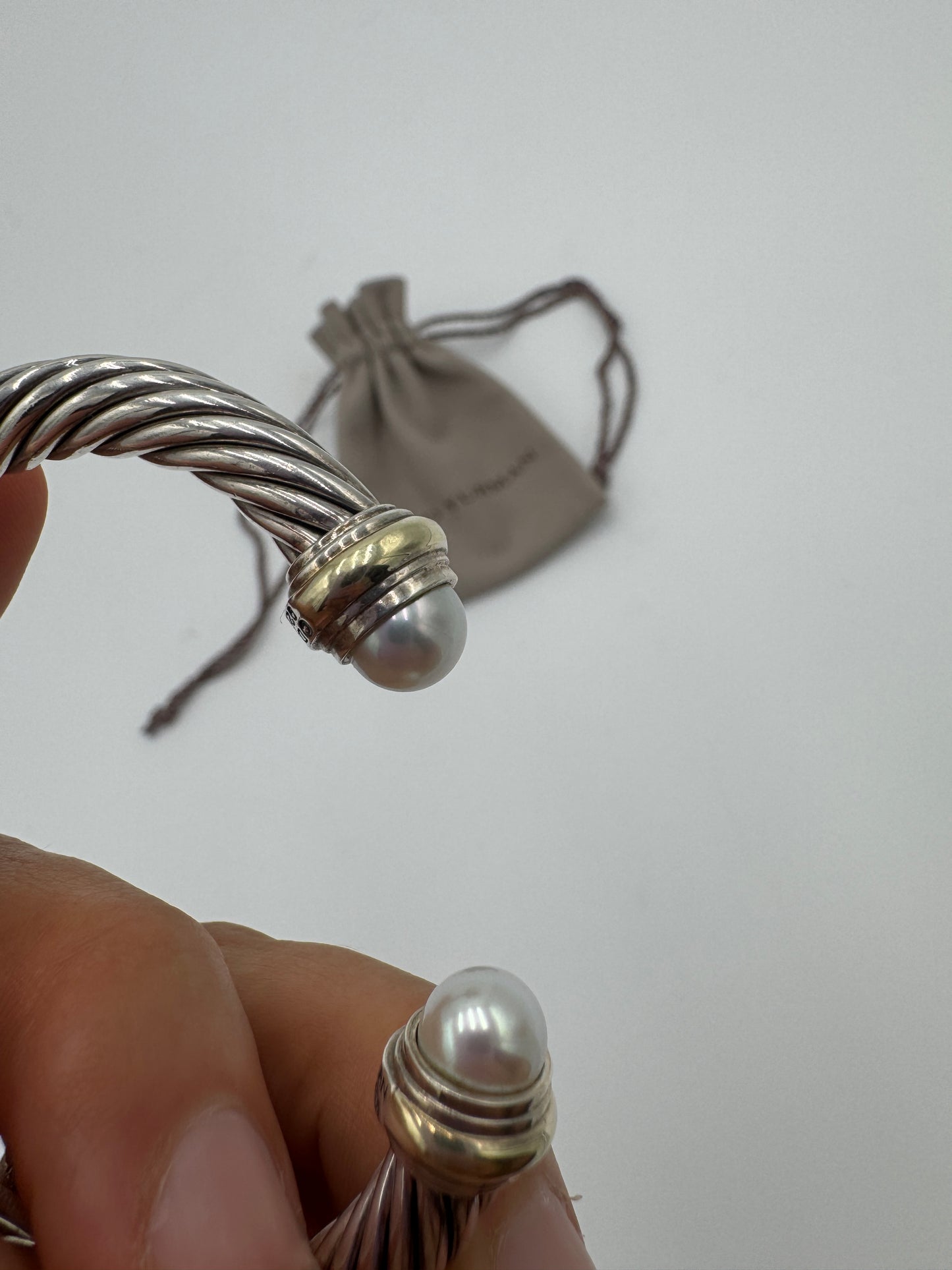 David Yurman 7mm Classic Cable Bracelet in Sterling Silver