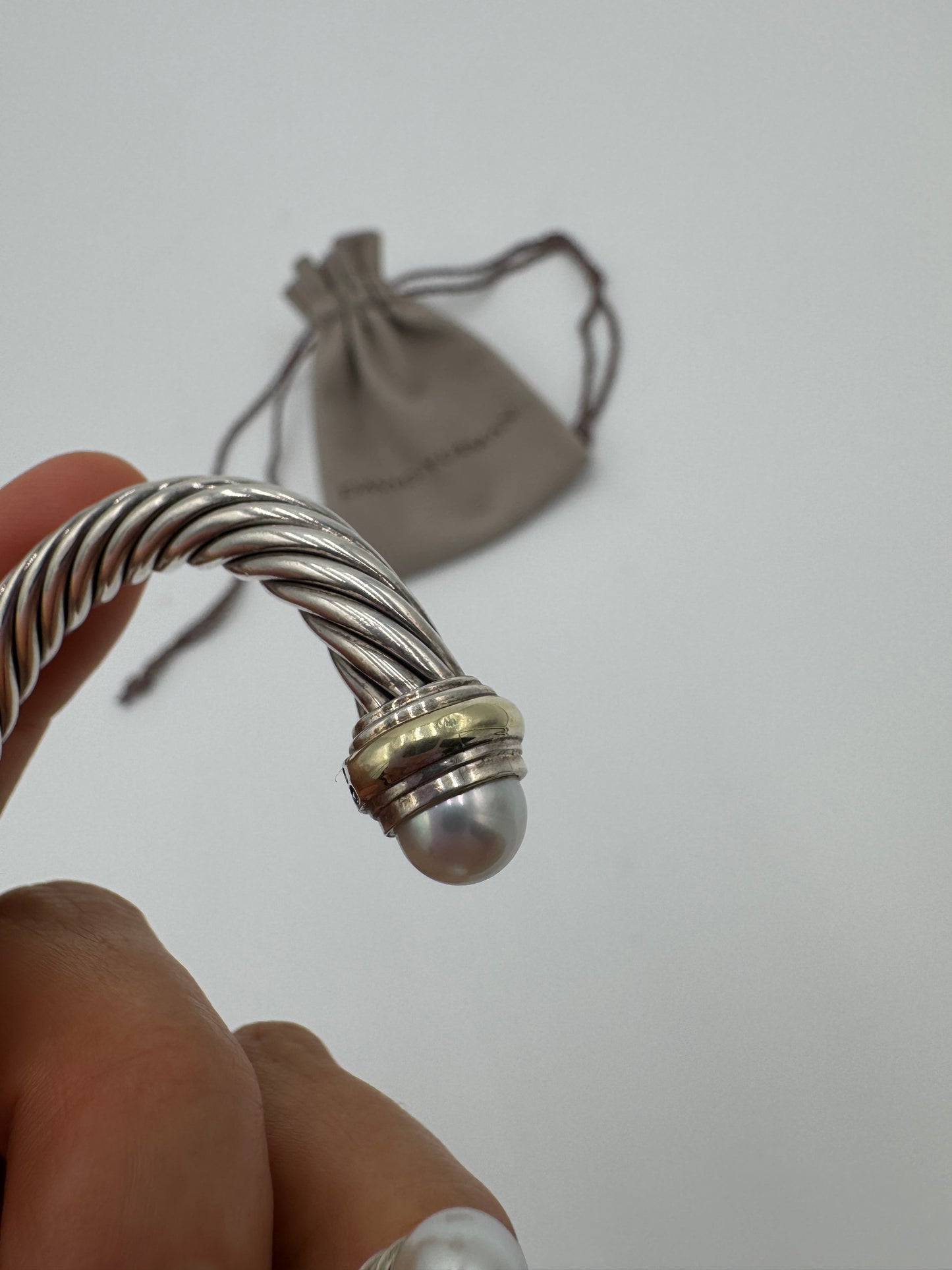 David Yurman 7mm Classic Cable Bracelet in Sterling Silver