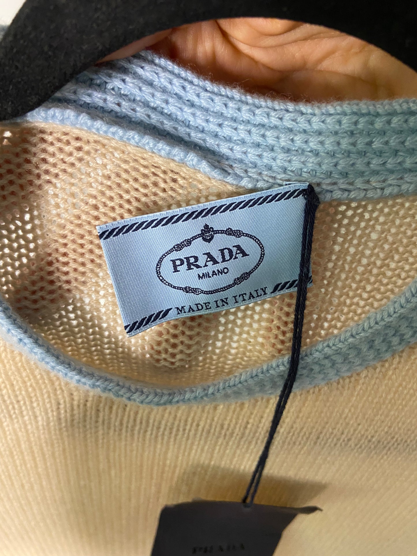 Prada Cashmere Short Sleeve Tee size US 4