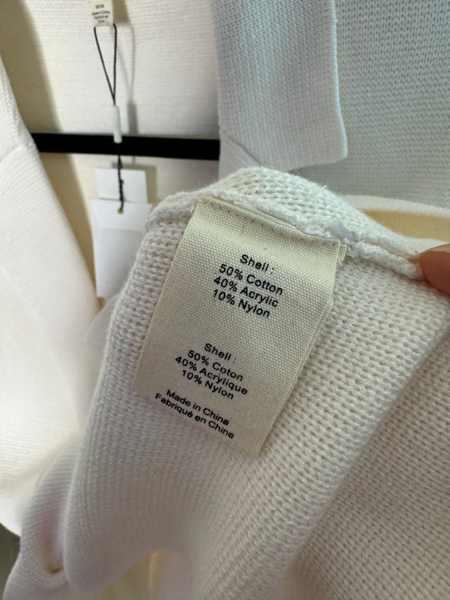 L'AGENCE Lacey Knit Blazer Jacket size M