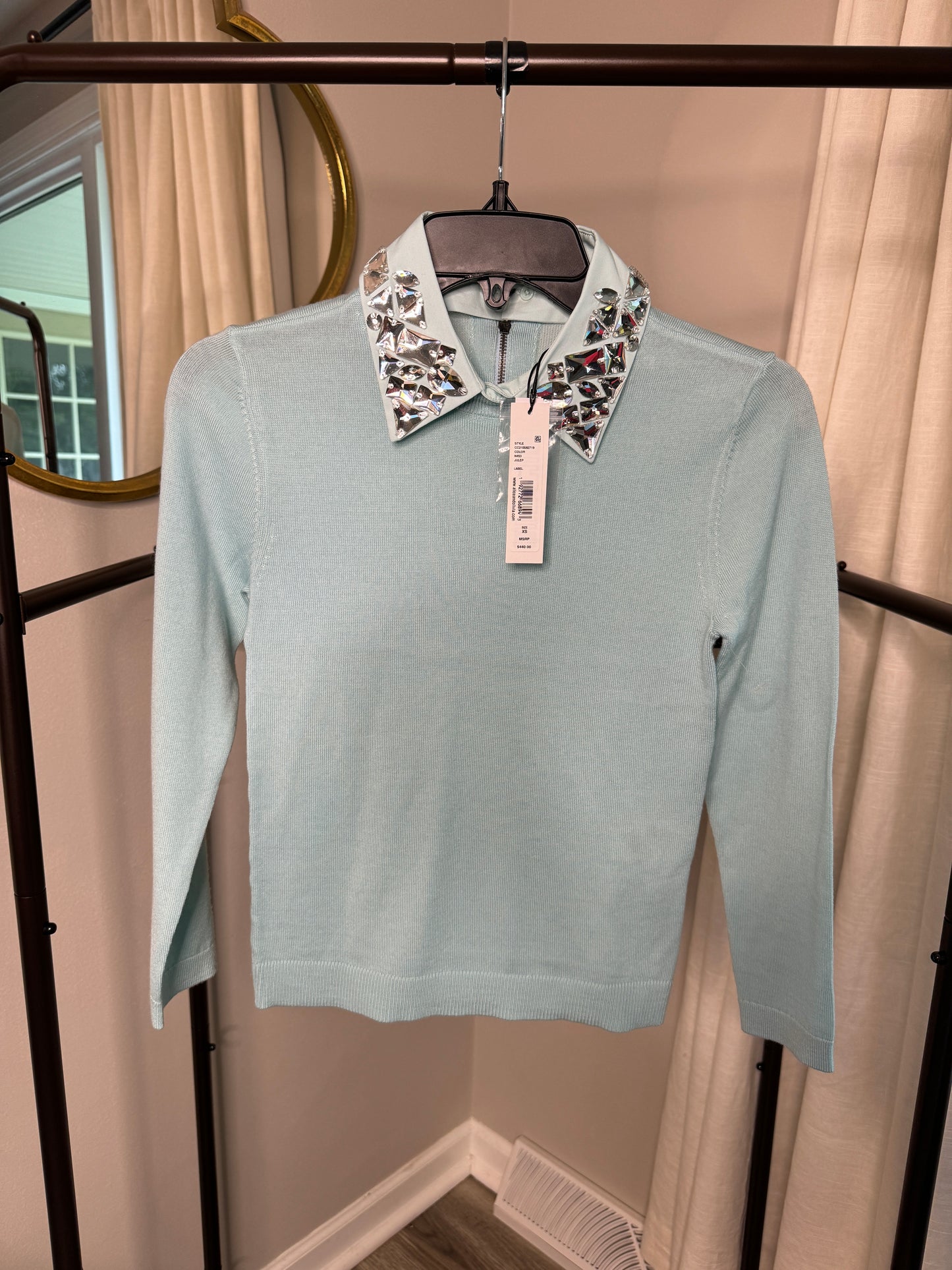 Alice and Olivia Porla Wool Blend Sweater size XS