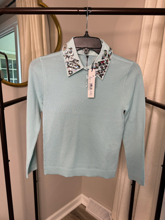 Alice and Olivia Porla Wool Blend Sweater size XS