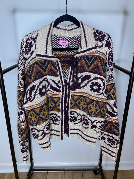 Mother The Family Ties Cardigan Sweater size L