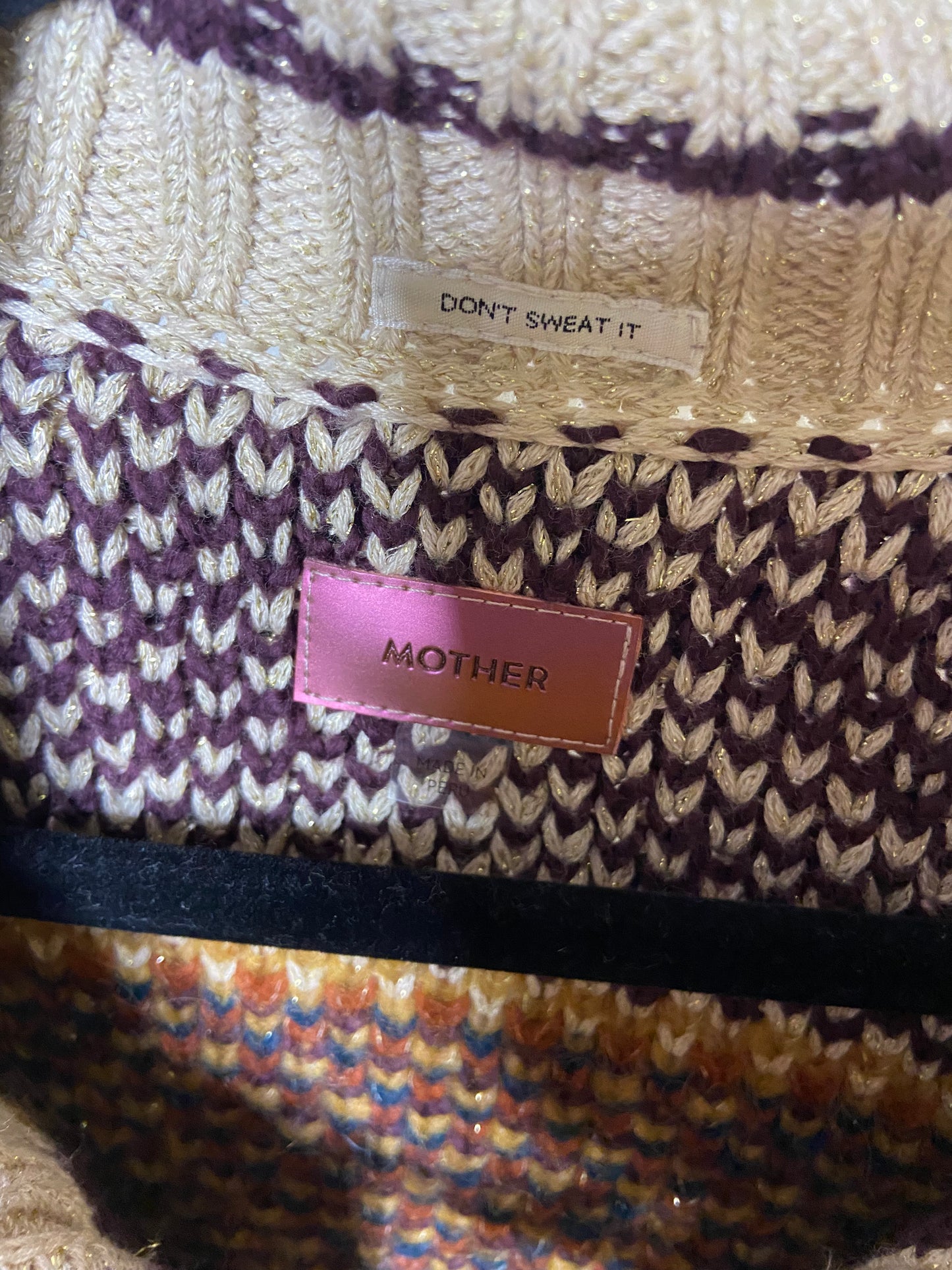 Mother The Family Ties Cardigan Sweater size L