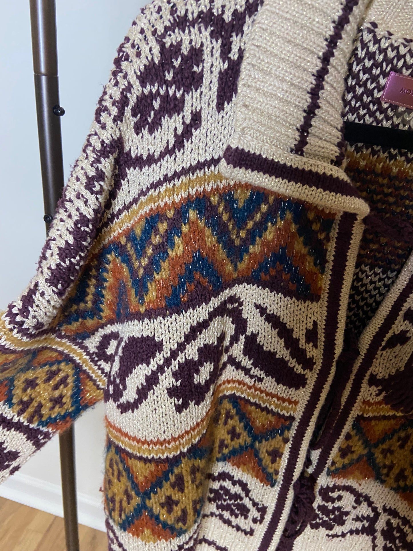 Mother The Family Ties Cardigan Sweater size L