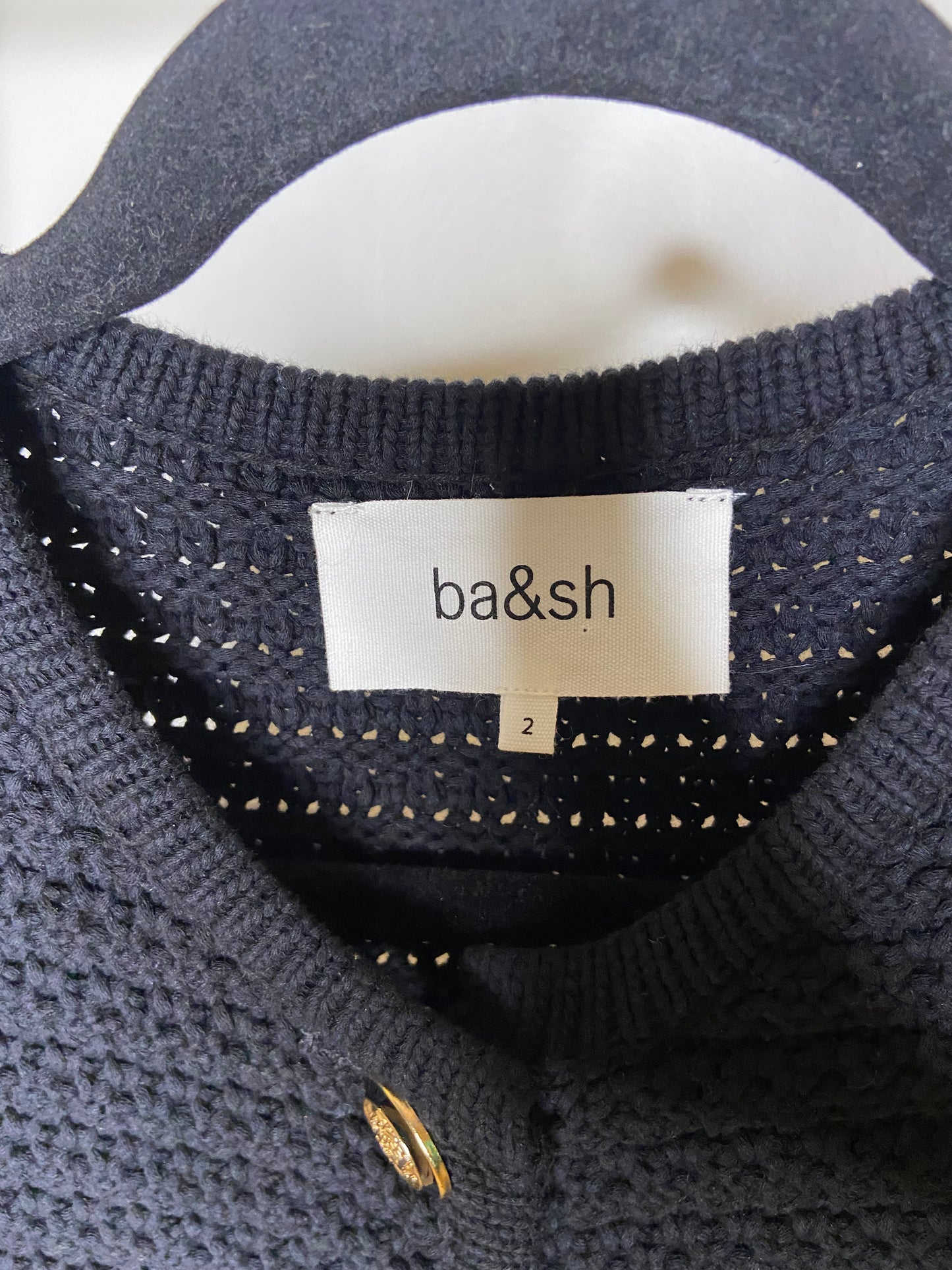 Ba&sh Lady Cardigan Jacket size M
