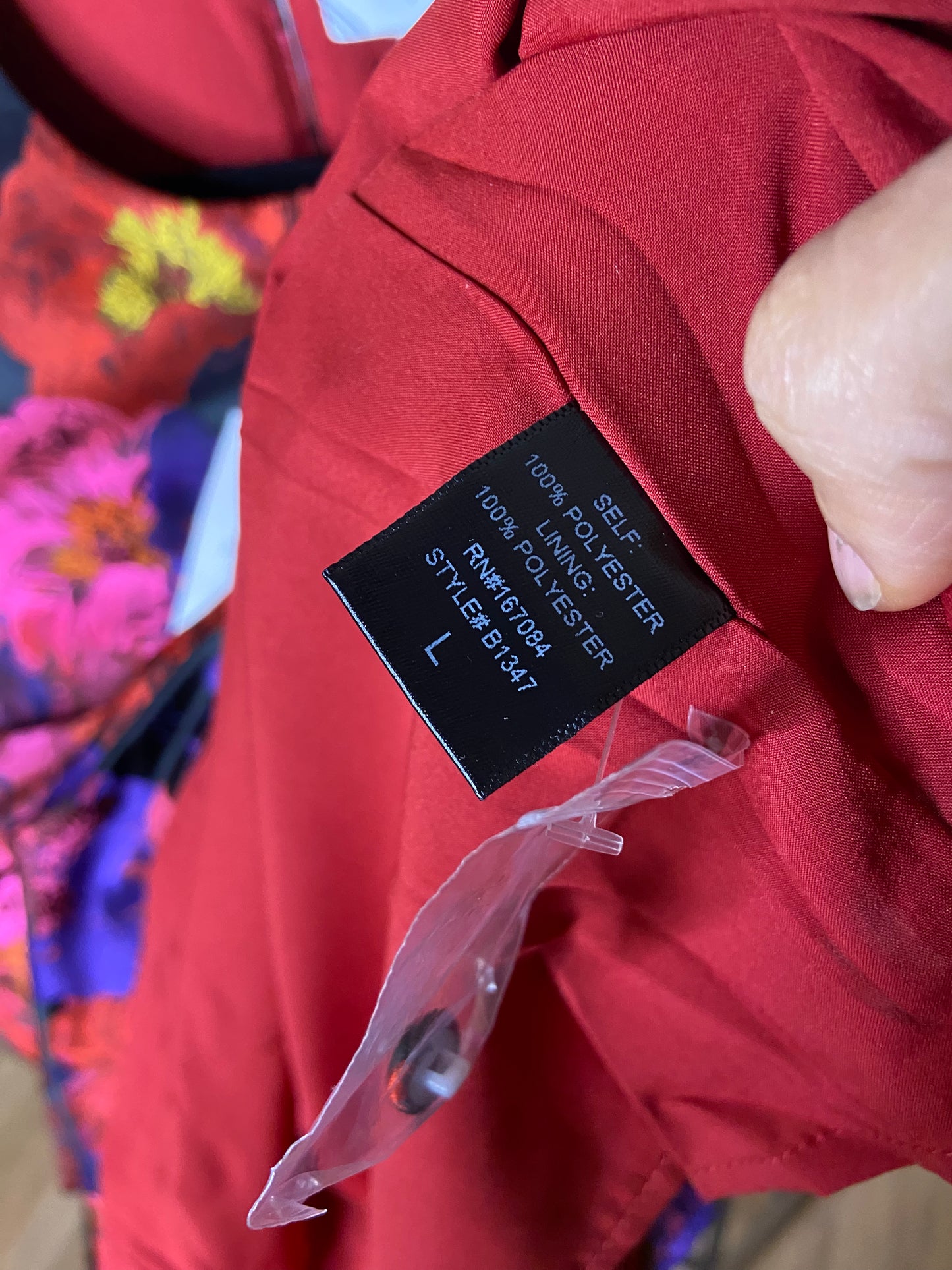 Pomander Place Camellia acquard Lyla Blouse size L