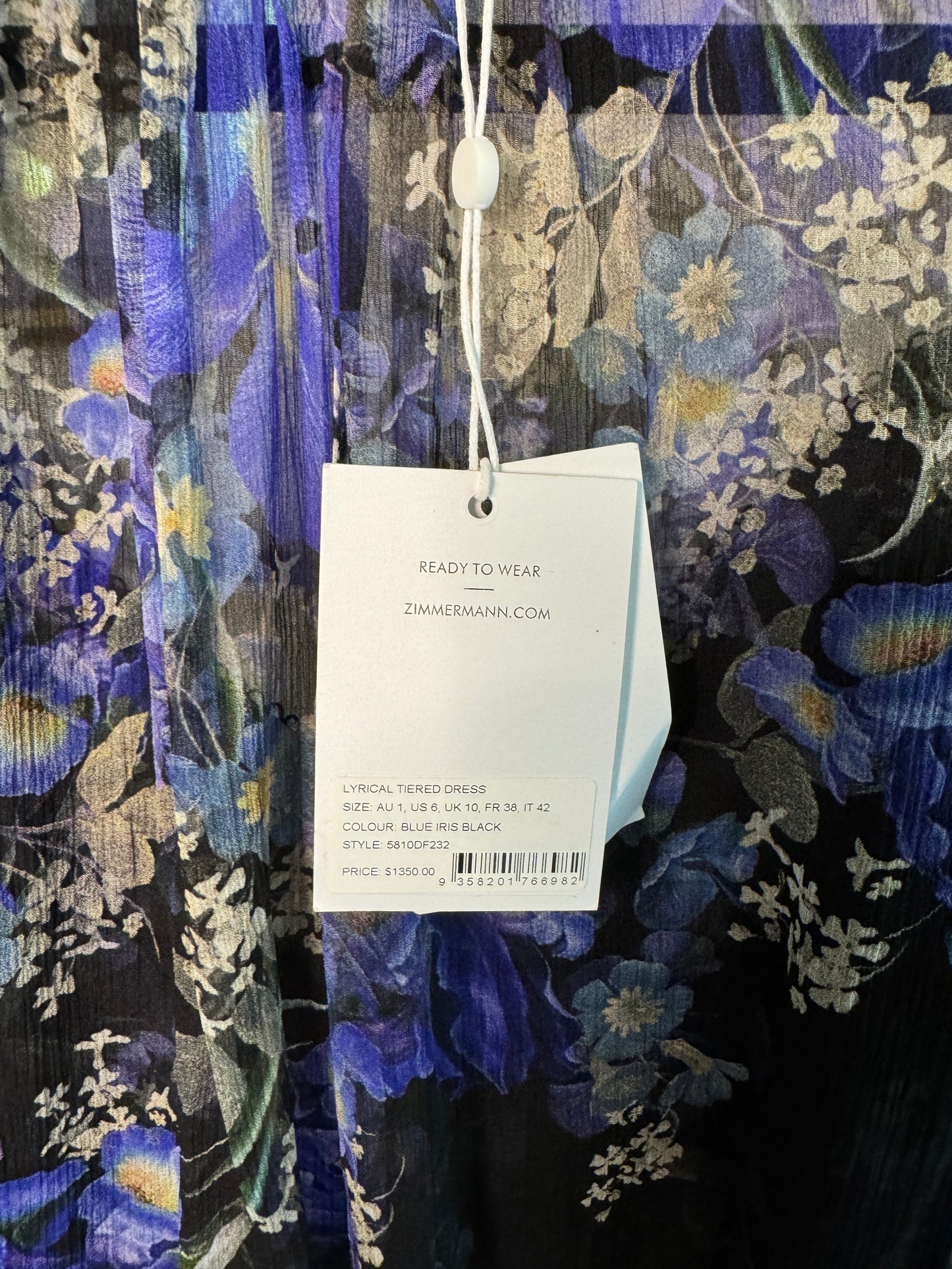 Zimmermann Lyrical Tiered Dress size US 6