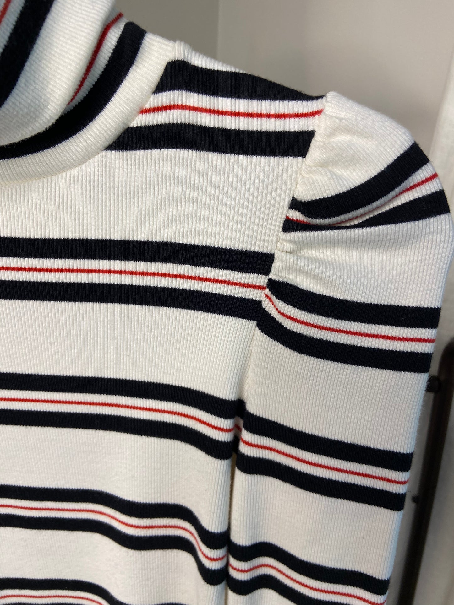 Veronica Beard Cedar Striped Turtleneck Top size XS