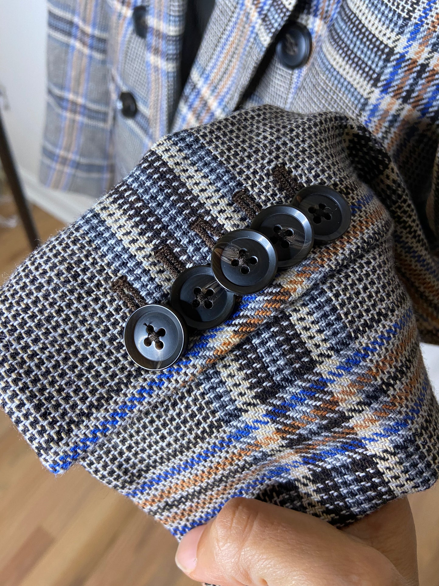 Veronica Beard Miller Herringbone Tweed Dickey Jacket size 2