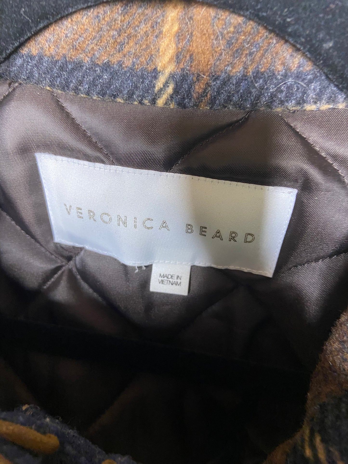 Veronica Beard Plaid Jadis Jacket size 10