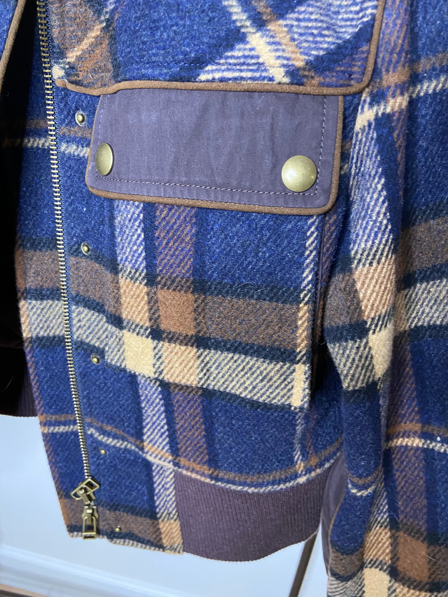 Veronica Beard Plaid Jadis Jacket size 10
