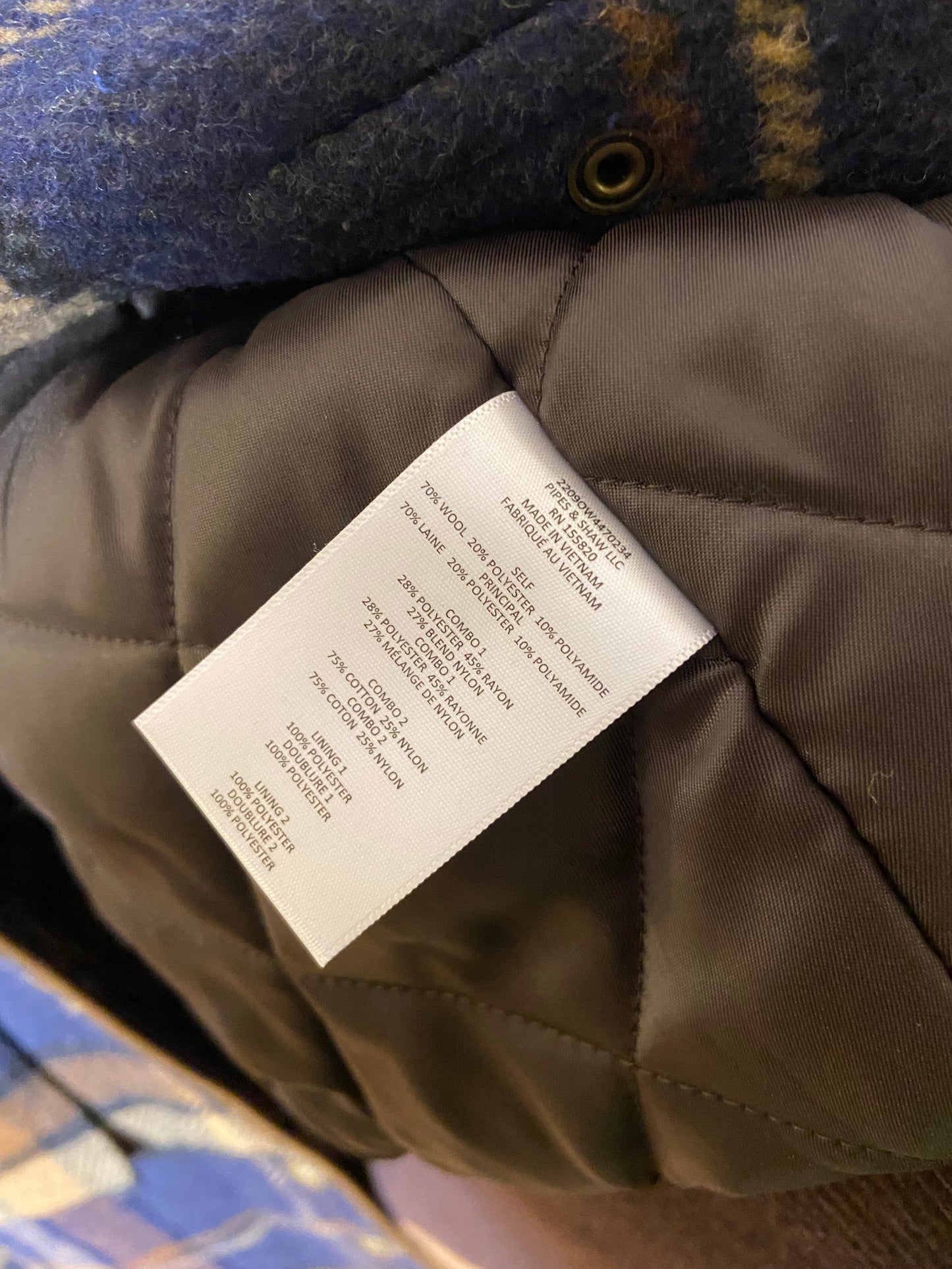 Veronica Beard Plaid Jadis Jacket size 10