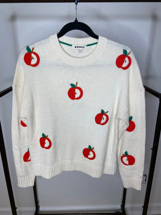 Boden Natalie Embroidered Jumper Sweater size S