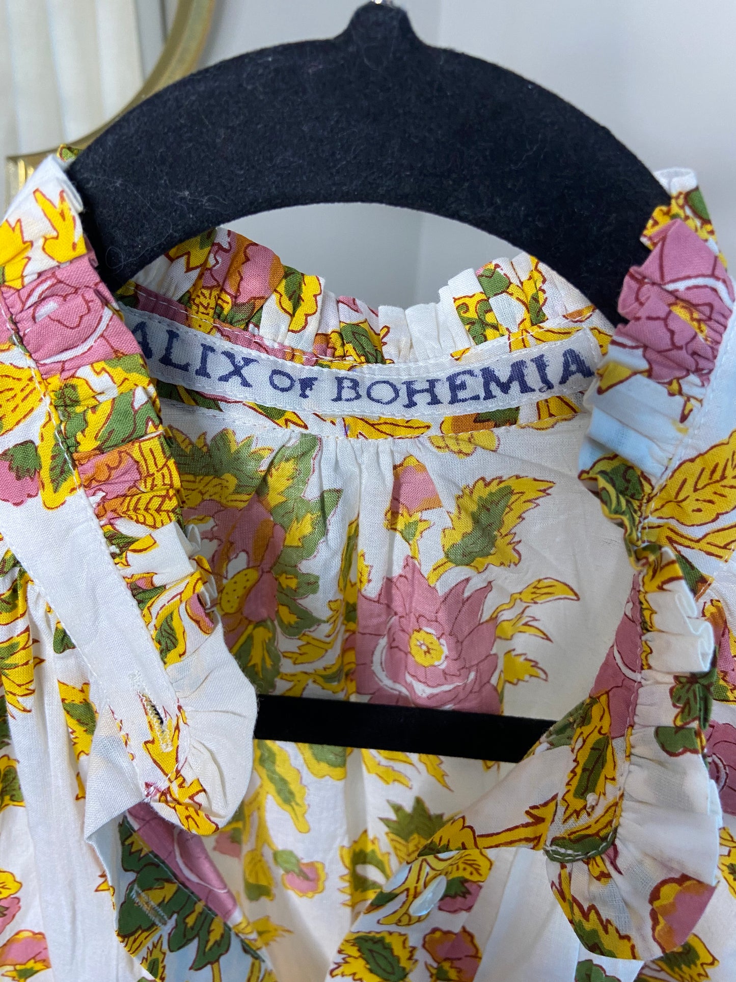 Alix of Bohemia Annabel Prickly Pear Shirt size XS