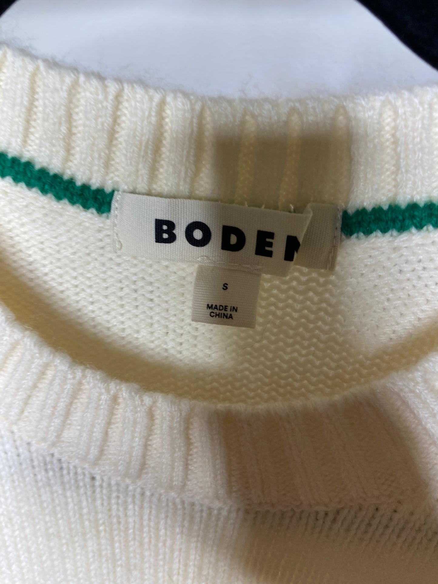 Boden Natalie Embroidered Jumper Sweater size S