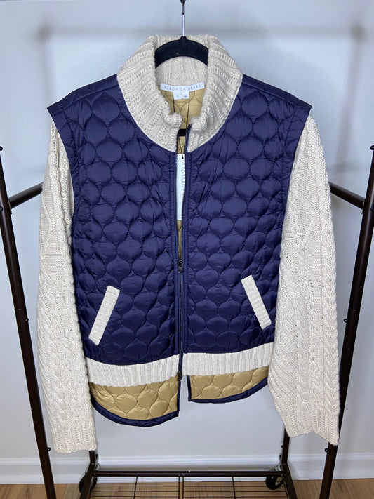 Veronica Beard Patra Mixed Media Jacket size XL