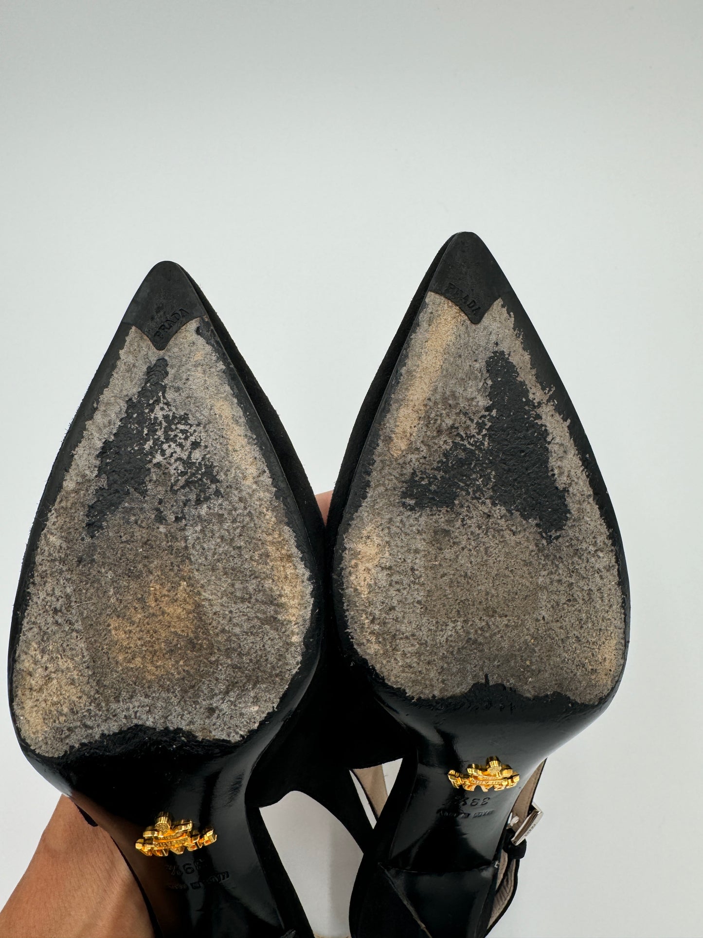 Prada Pointed Toe Slingbacks size 39.5