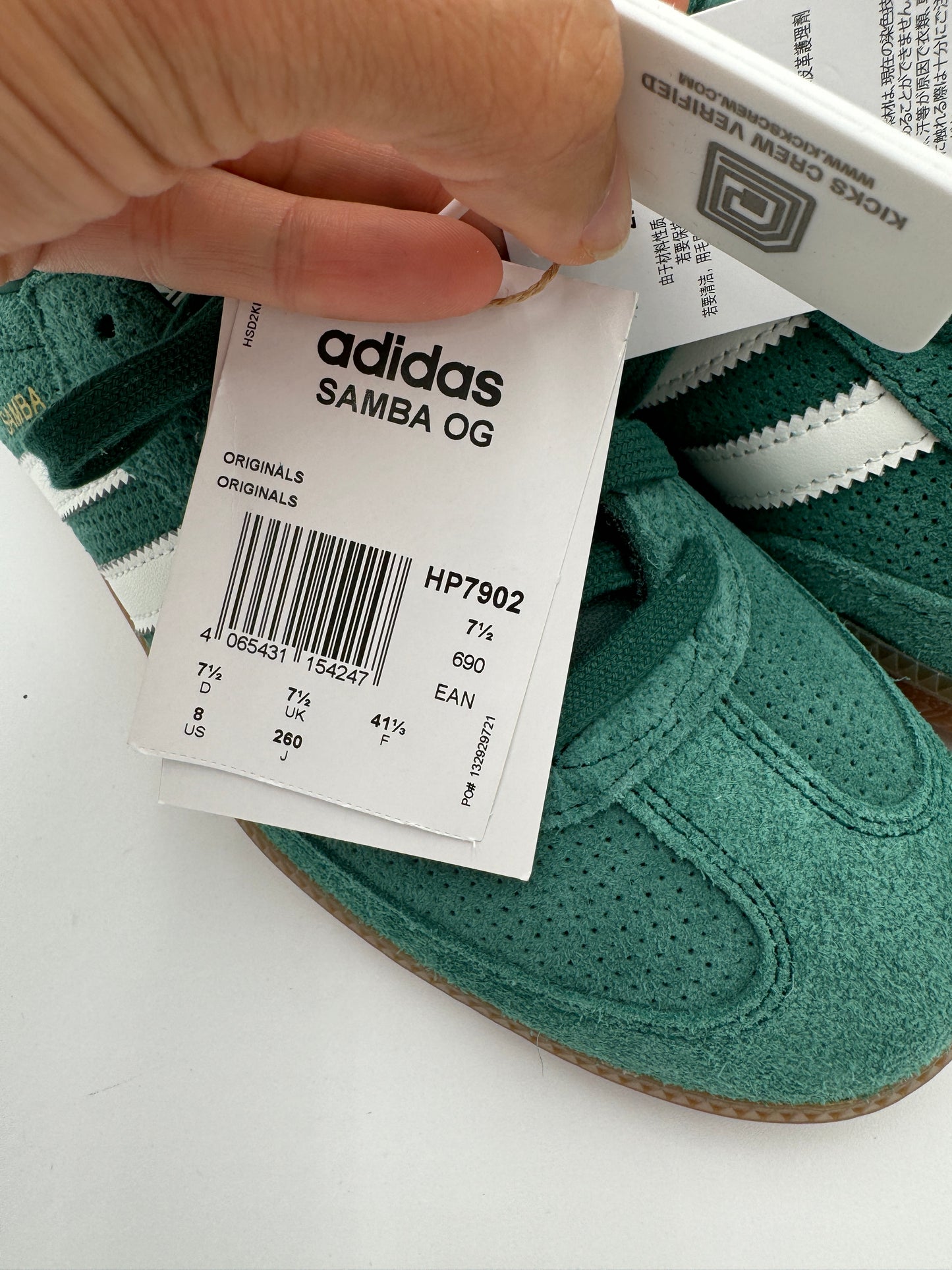 Adidas Gazelle Sneakers Green size 9
