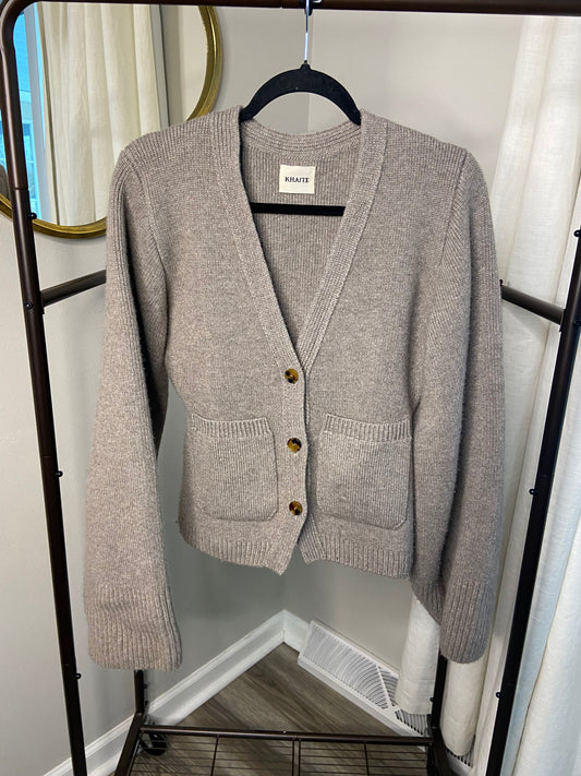Khaite Scarlet Cashmere Cardigan size S