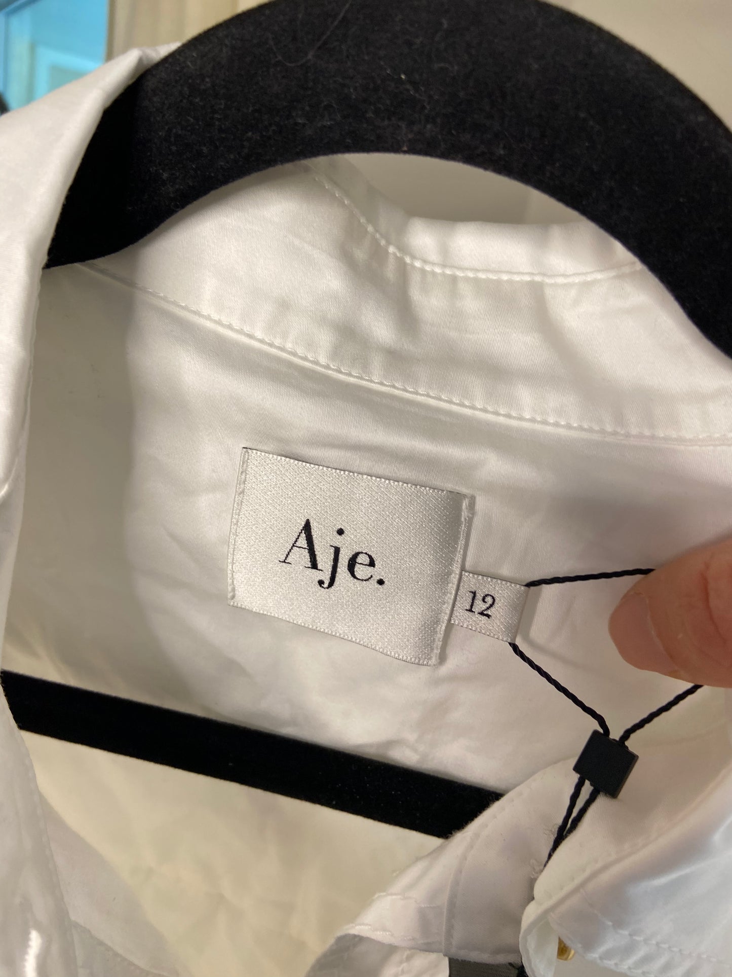 Aje Anne Twisted Blouse size US 8