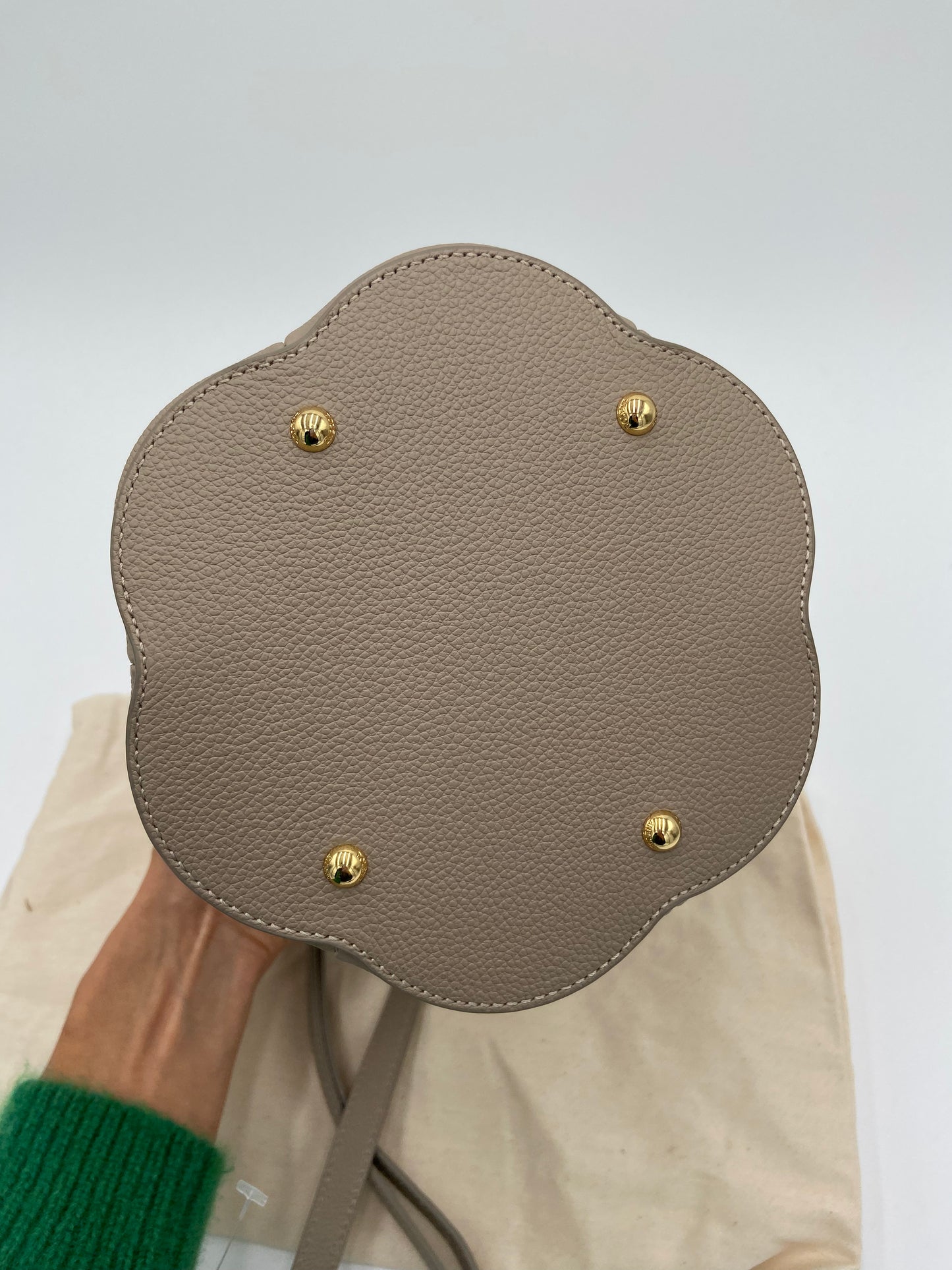 Polene Numéro Huit Mini Edition Textured Taupe