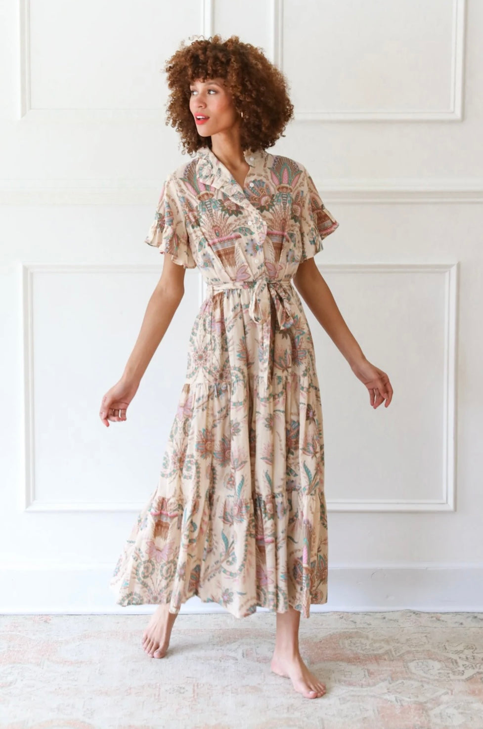 Mille Victoria Maxi Dress size L