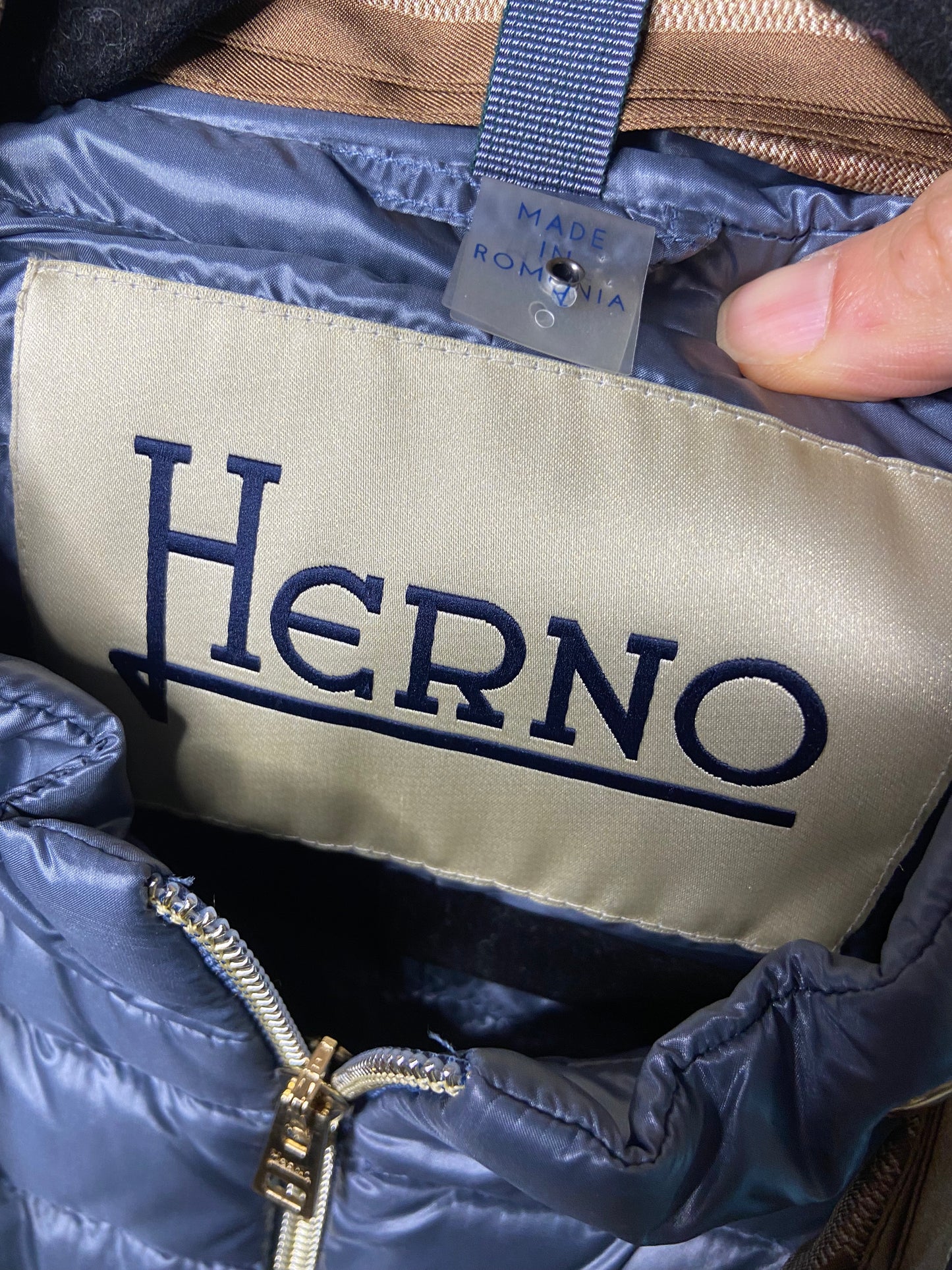 Herno Logo Scarf Long Vest size 42 - US 6