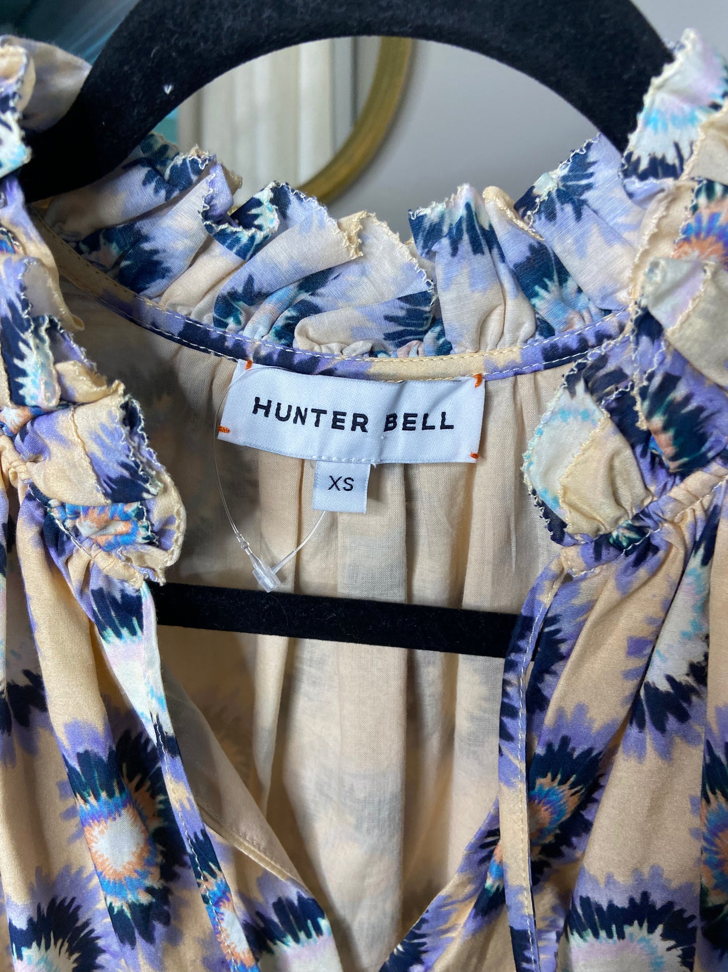 Hunter Bell Millie Ruffle Top size XS