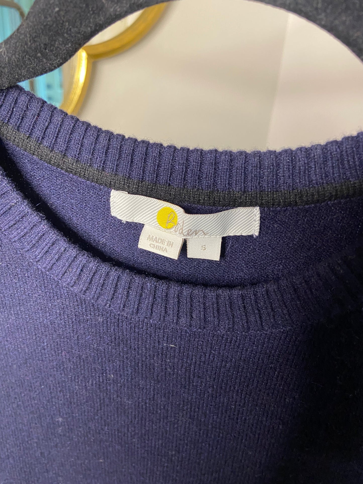 Boden Cashmere Knitted Sweater Vest size S