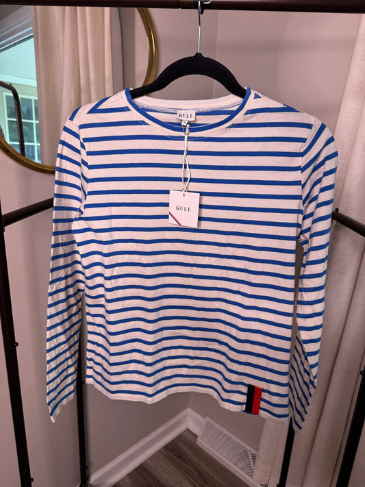 Kule The Modern Long Sleeve White Royal size XS