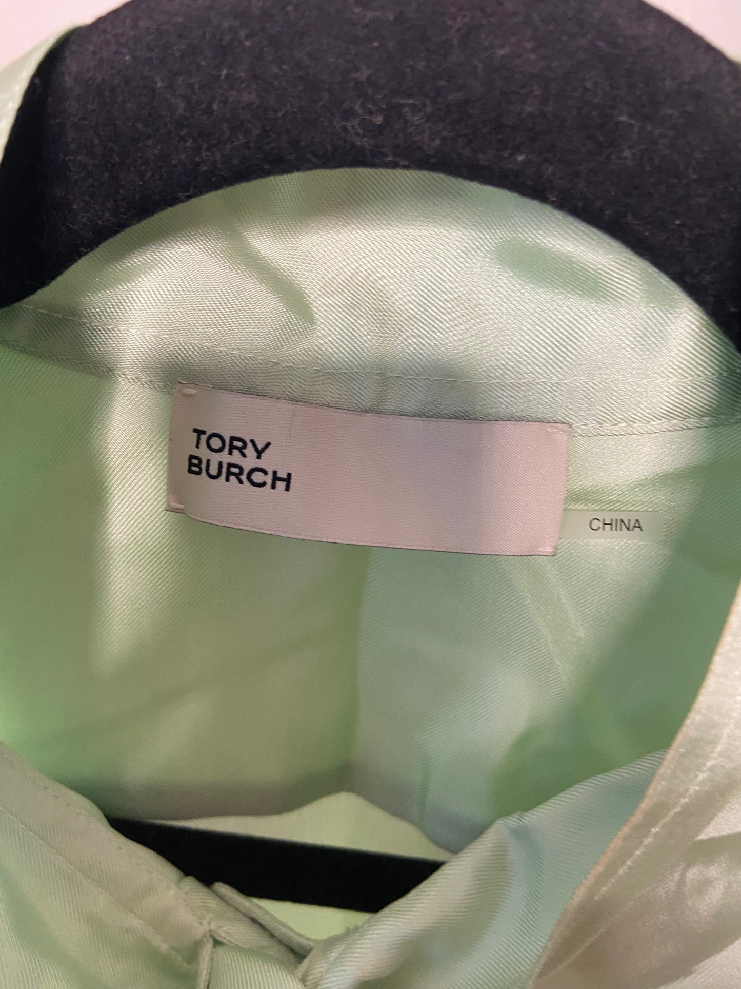 Tory Burch Silk Bow Blouse size 14