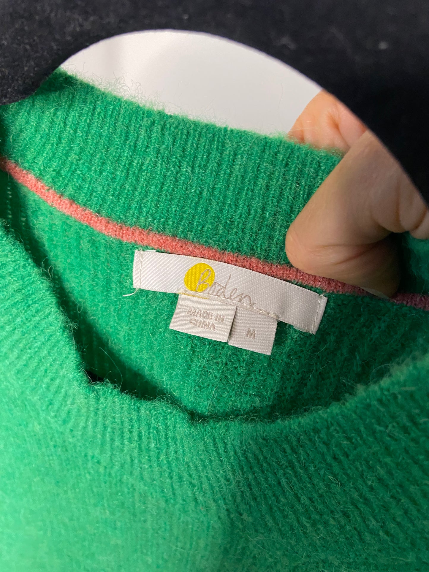 Boden Ribbed Fluffy Tee size M