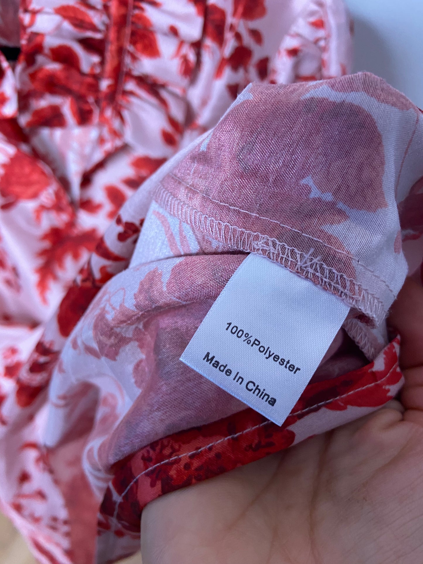 Tuckernuck Zinnia Bloom Red Blouse size XXL