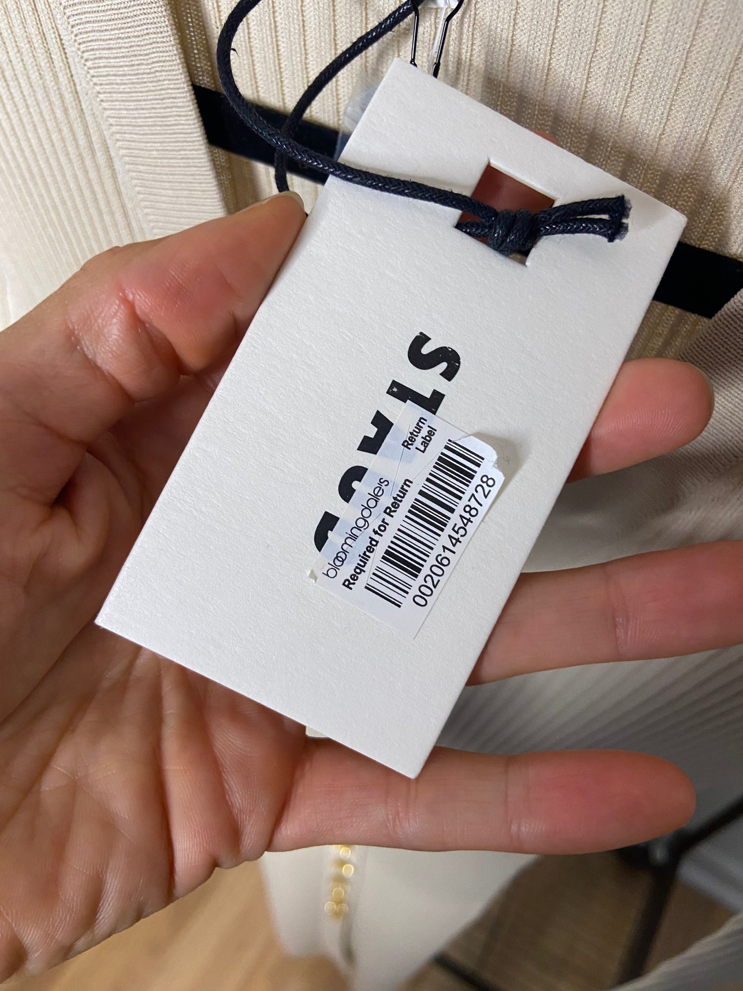 Staud Shoko Ribbed Sweater dress size XS