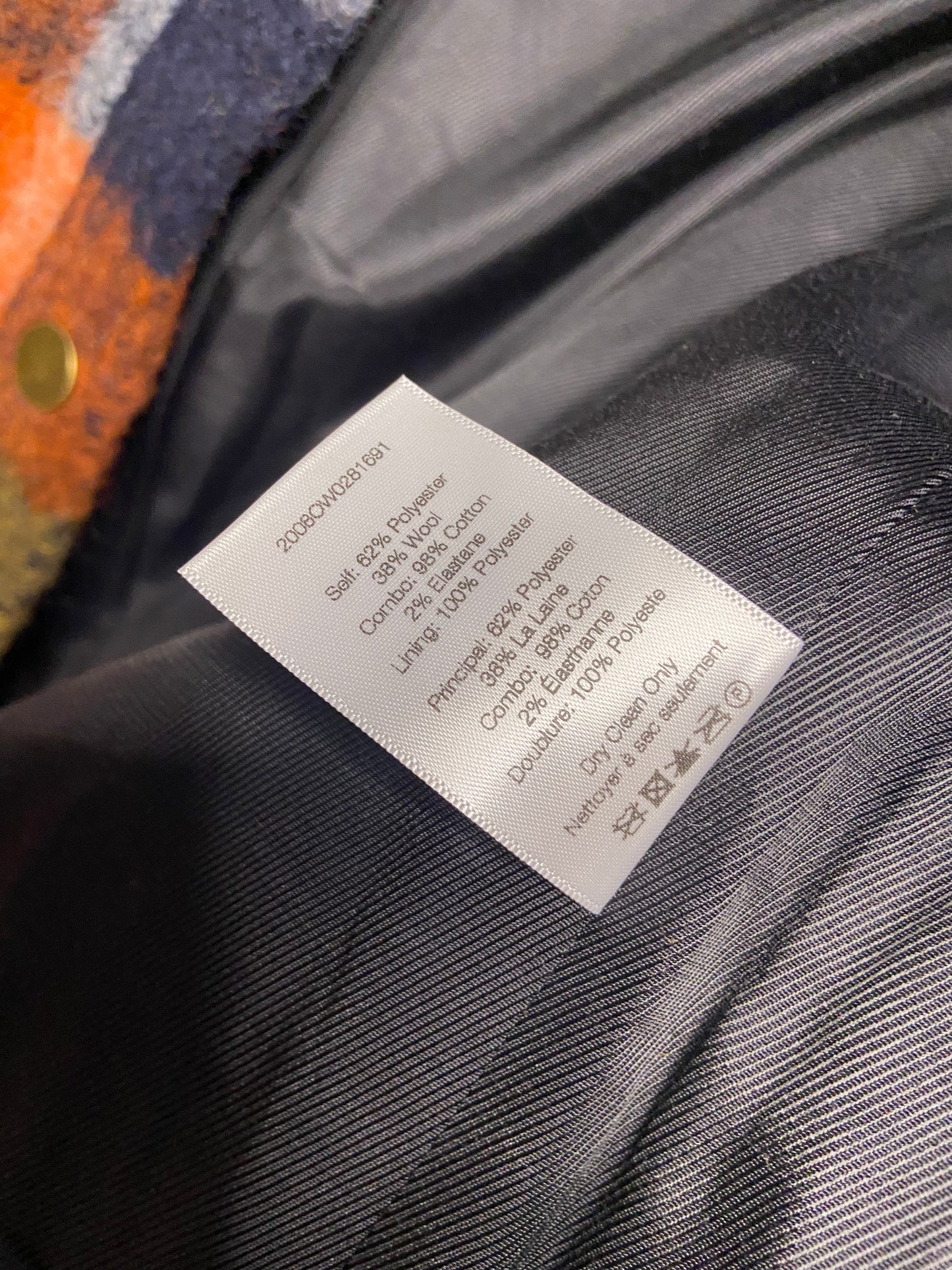 Veronica Beard Piana Plaid Jacket size 2