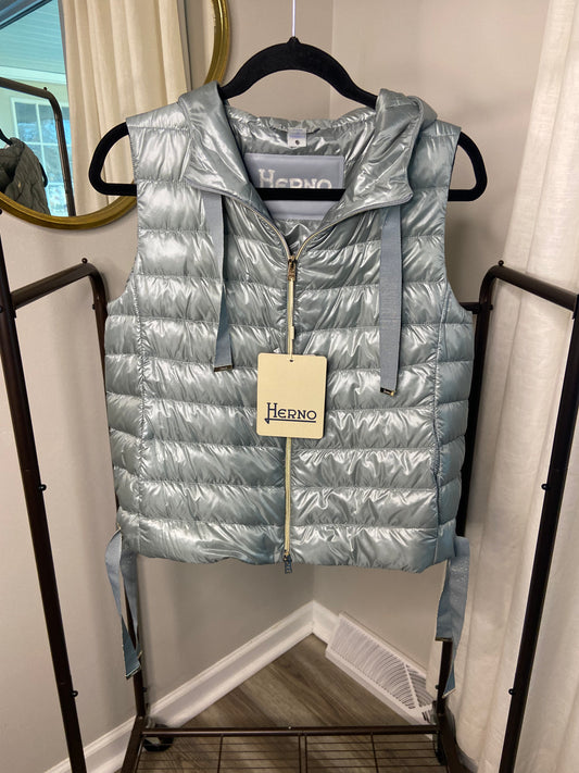 Herno Ultralight Hooded Vest size 42 - US 6